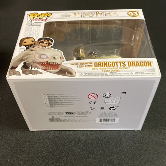 Pop! Rides # 93 Gringott’s Dragon - Picture 8 of 10